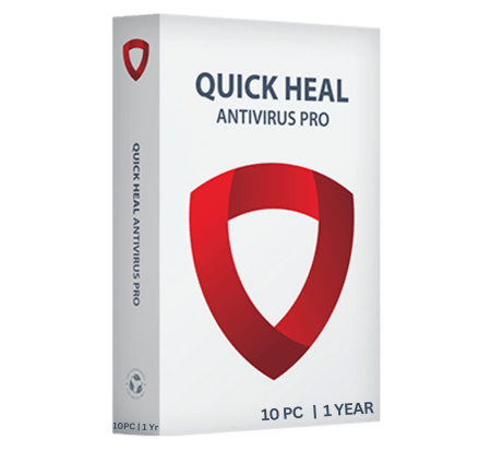 1690968900.Quick Heal Pro 10 User 1 Year Antivirus image